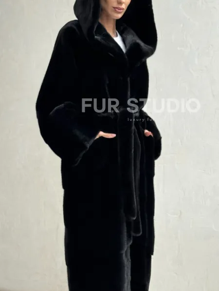 Шуба из американской норки Blackglama - фото 1