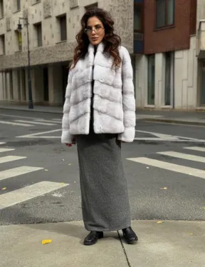 Шуба норковая - короткий жакет - фото 11