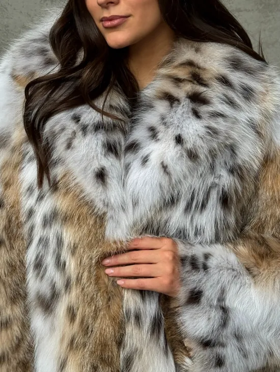 Шуба из рыси - фото 1
